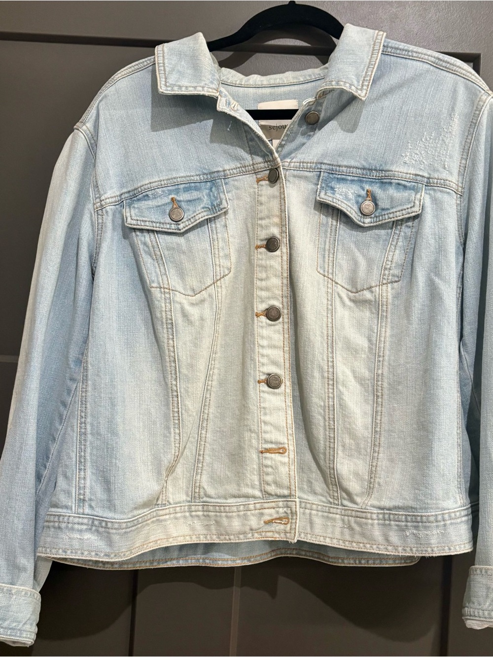 Sejour Light Blue Denim Jacket